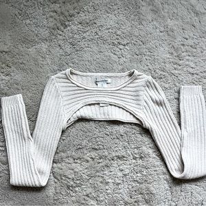 Urban outfitters shoulder shrug